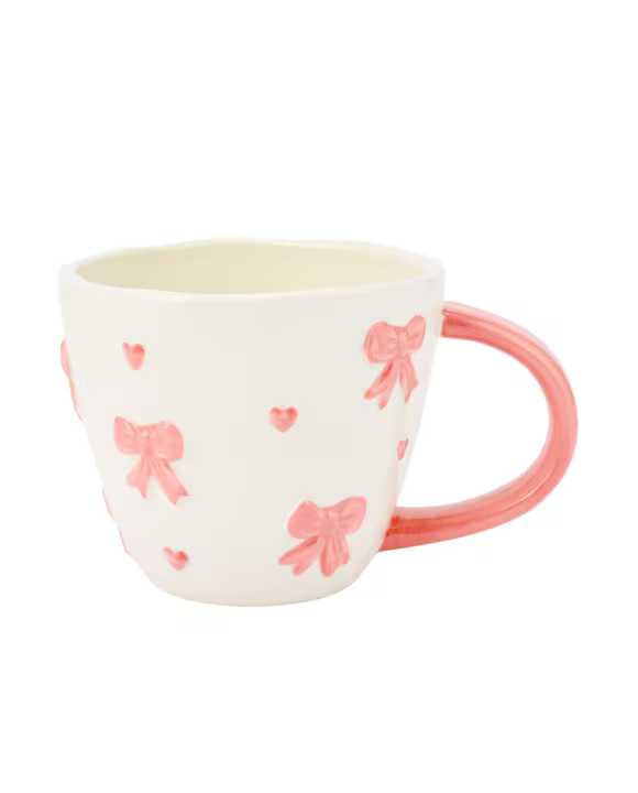 Pink Bow Mug