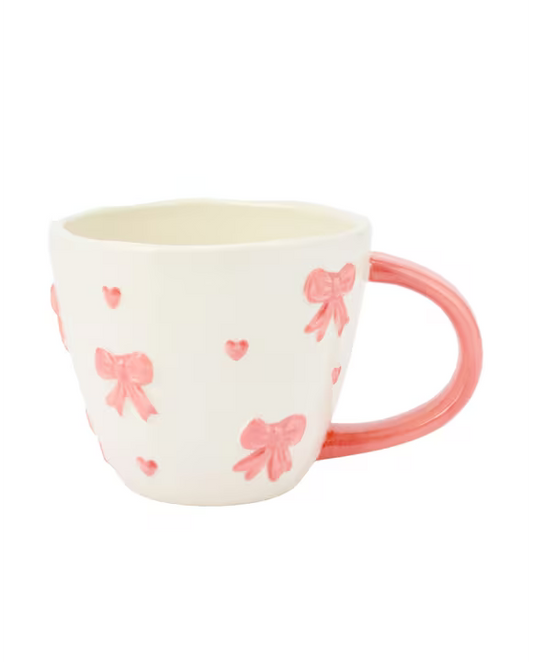 Pink Bow Mug